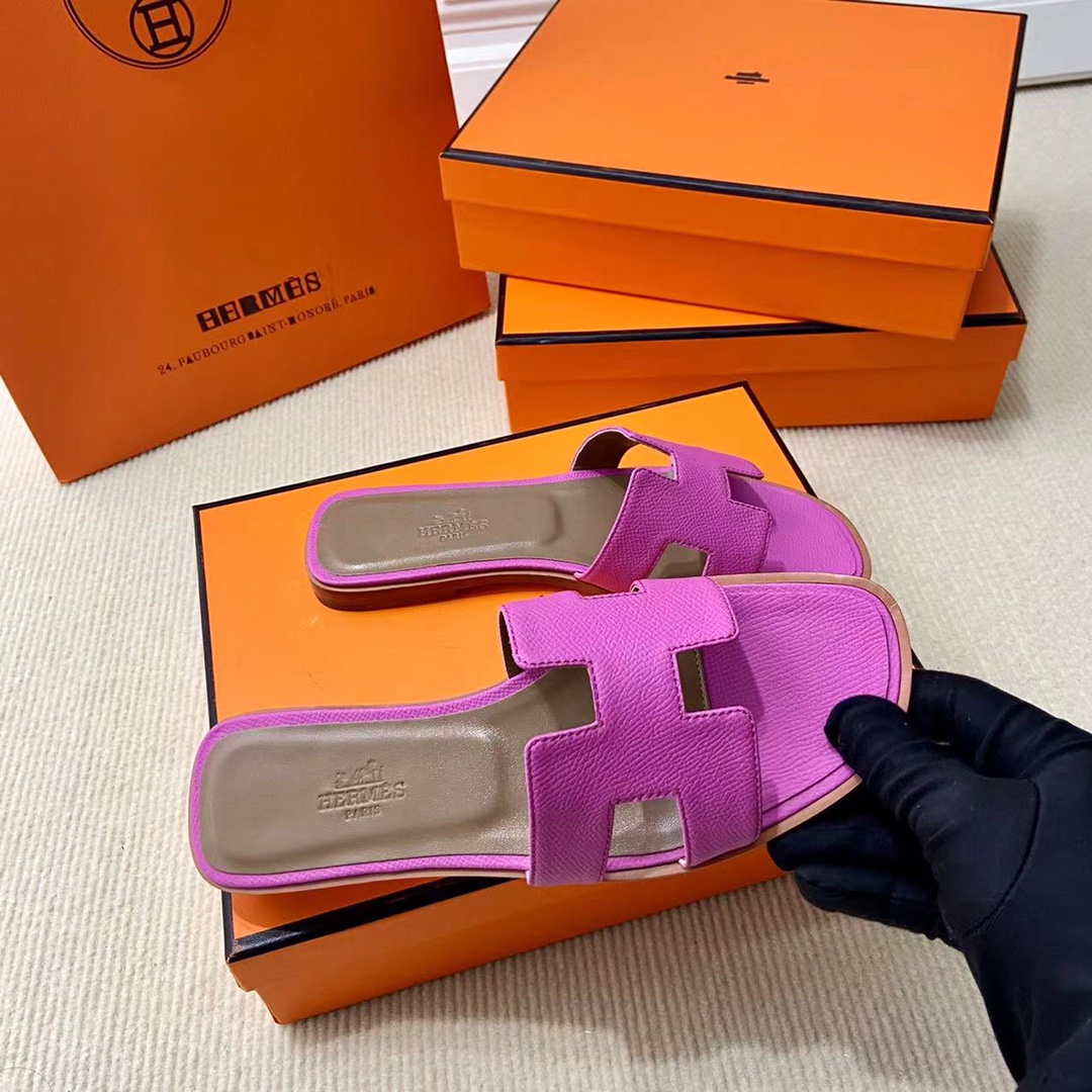 에르메스 올수공 오란 슬리퍼 샌들 앱송 64